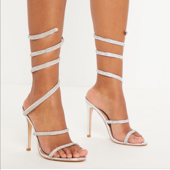 diamond strap heels